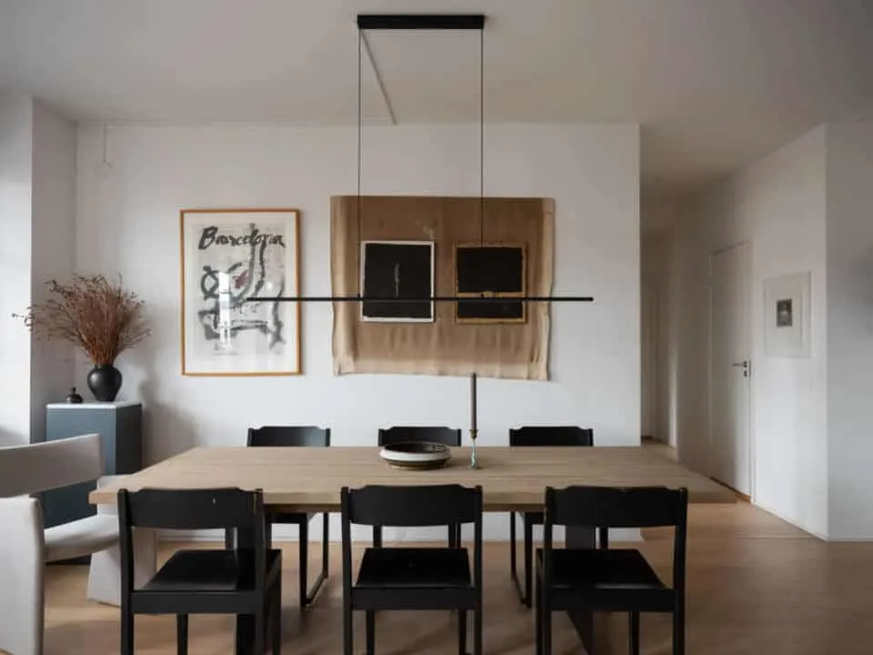 带有北欧风格元素的loft