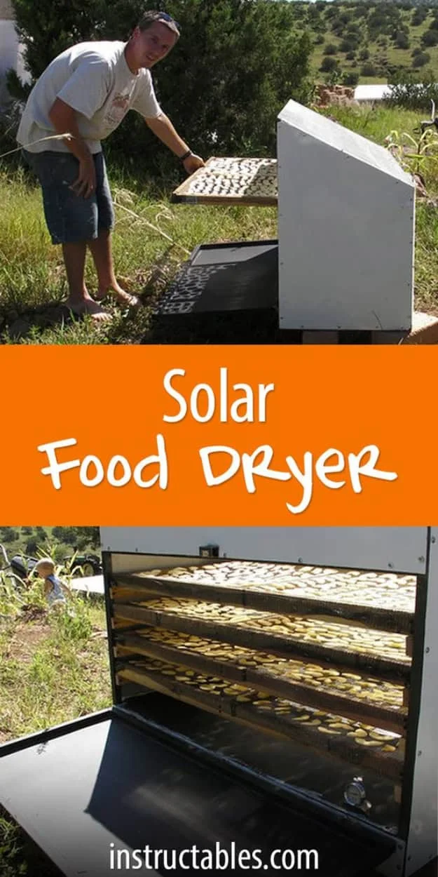7. Solar Food Dryer