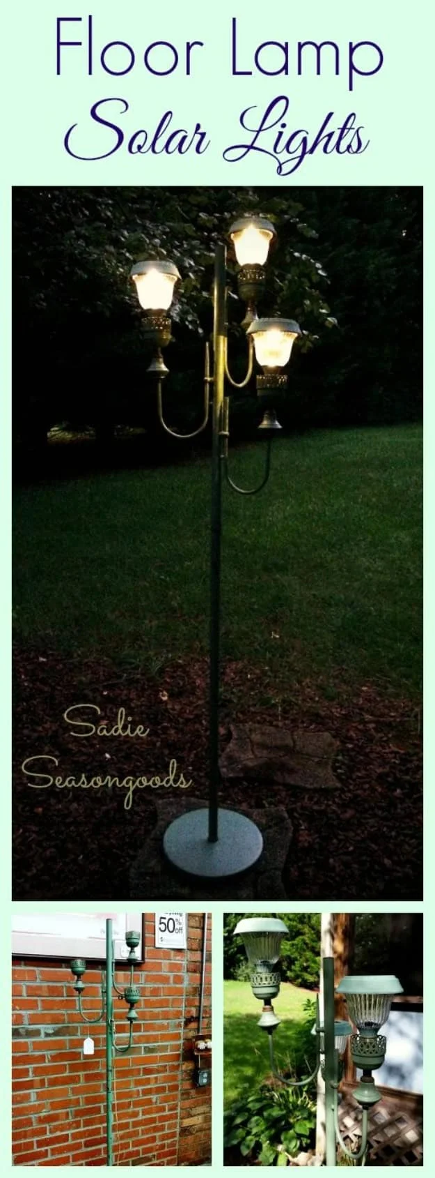 5. Outdoor Solar Table Lamp