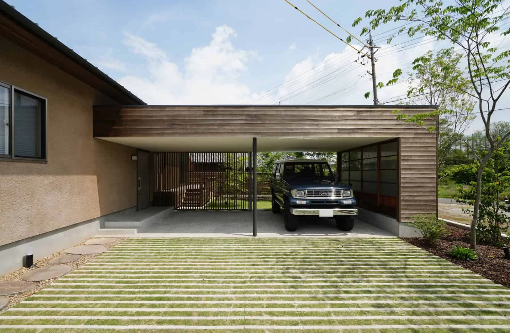 7. Скандинавский гараж