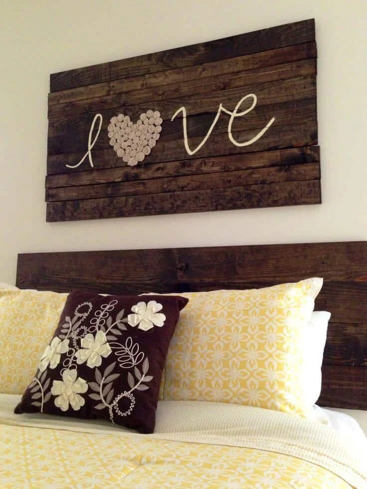 2. Cabeza de cama amorosa