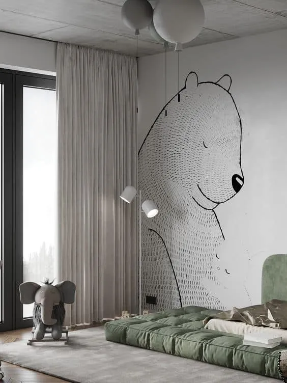 男孩房间的装饰