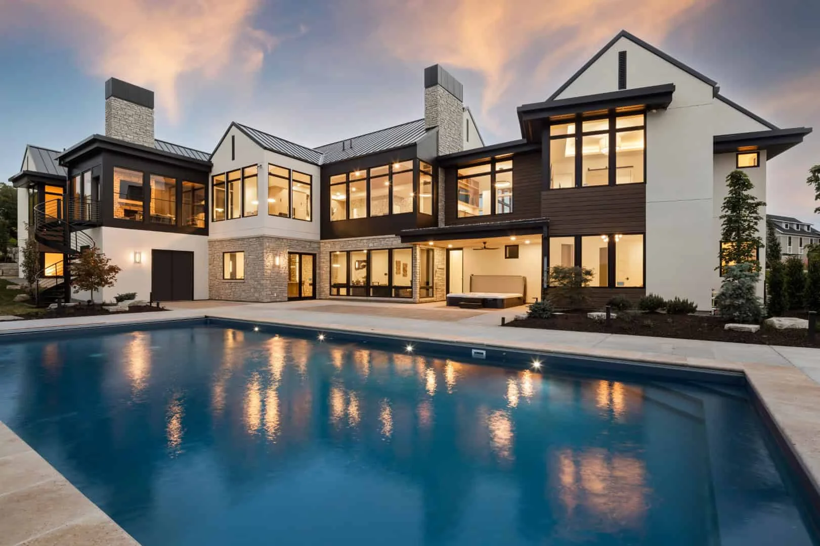 15. Casa sueca moderna