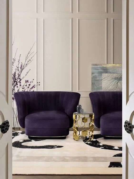 紫色调装饰灵感
