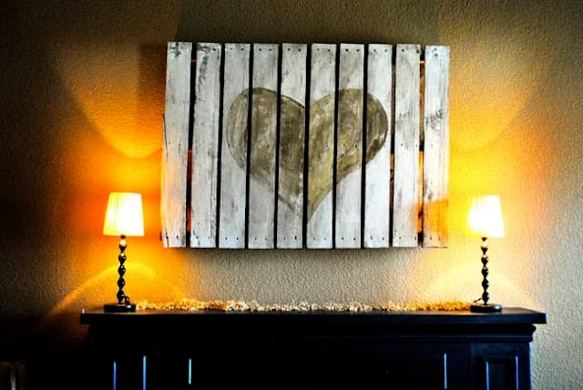 11. Сердце из поддона