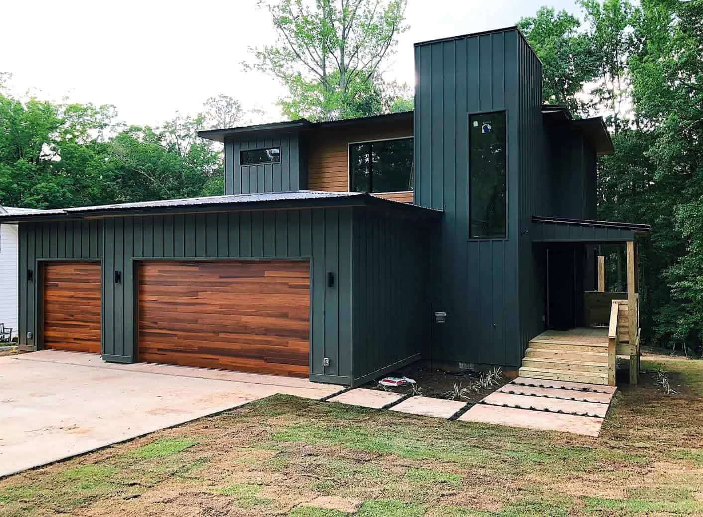 11. Скандинавские гаражи