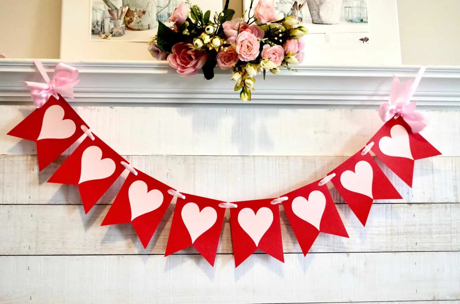 11. Decorative Valentine's Day Banner