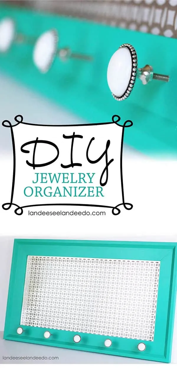 8. ORGANIZADOR DIY DE JOYAS