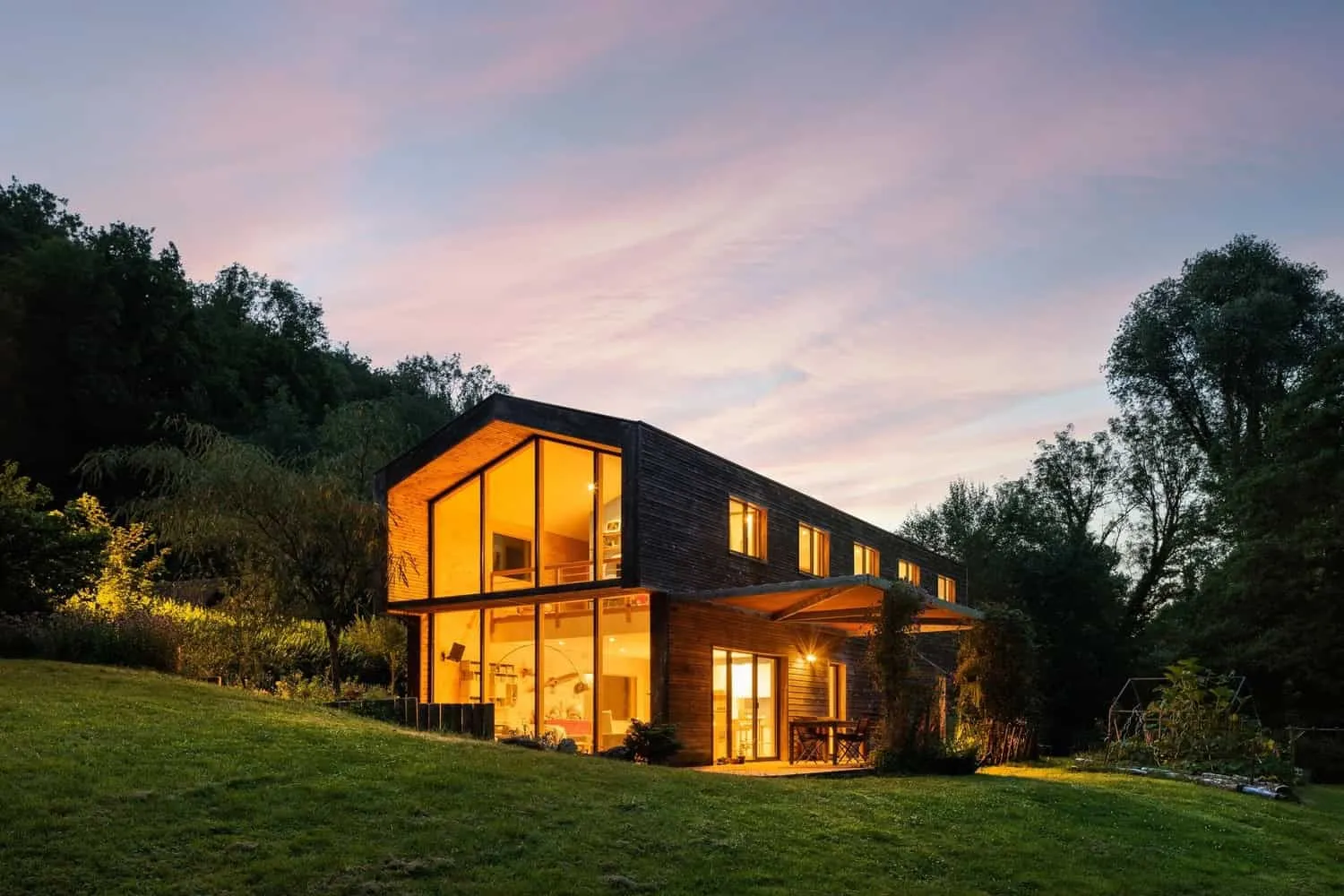 PRS House von Quinze Architecture in Mereville, Frankreich PRS House von Quinze Architecture in Mereville, Frankreich