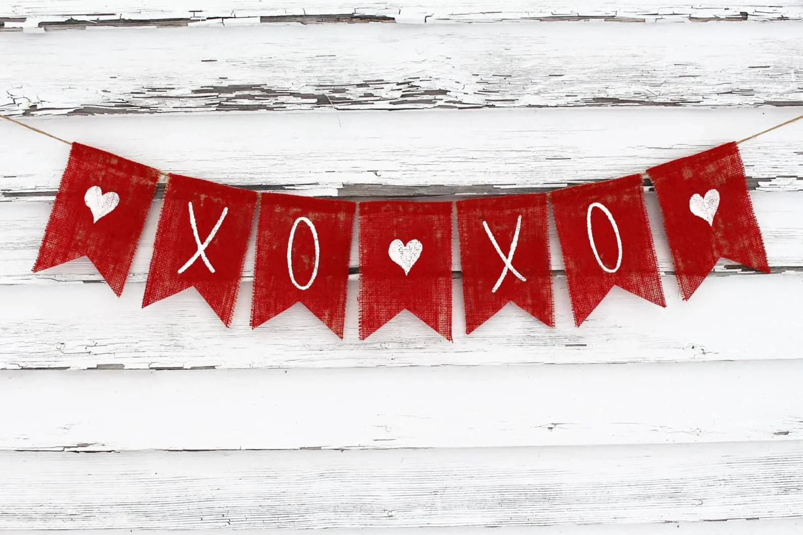 12. 情人节XOXO横幅