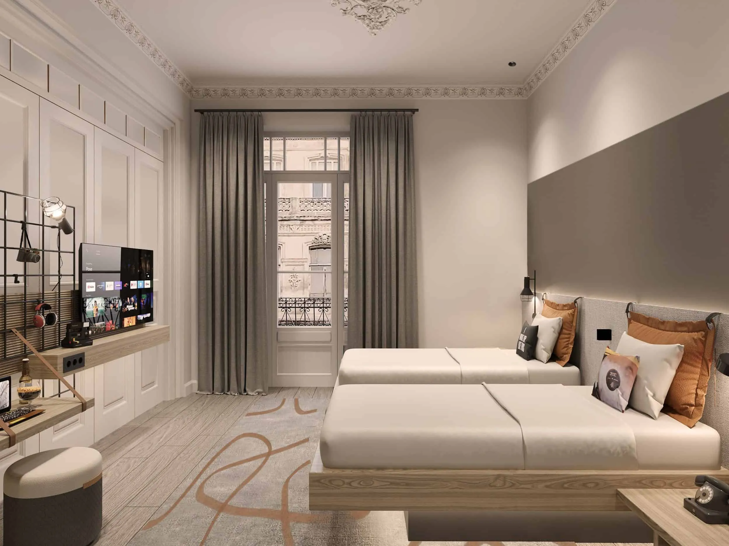 Designist 设计的伊斯坦布尔 Moxy Afrika Han 酒店