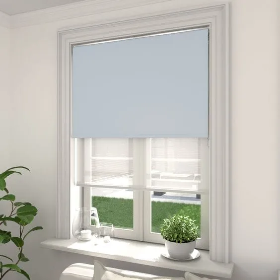 超级装饰性窗帘为客厅增添优雅气息的创意