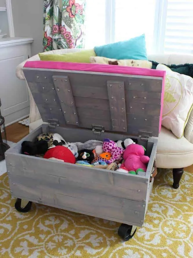3. DIY Movable Storage Cabinet