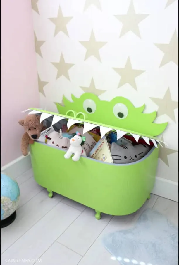 2. DIY Monster Play Box