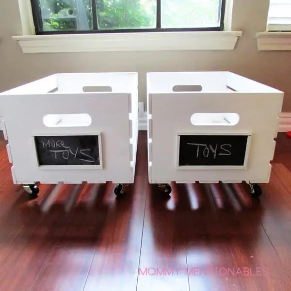 7. Personalized Toy Storage Box