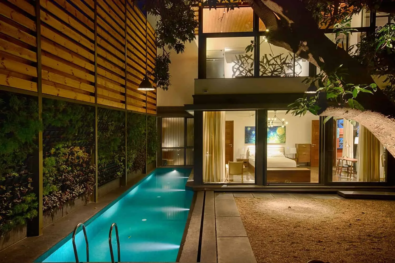 House Under a Mango Tree by Ujval Panchal and Kinni Soni in Bhopal, India House Under a Mango Tree by Ujval Panchal and Kinni Soni in Bhopal, India