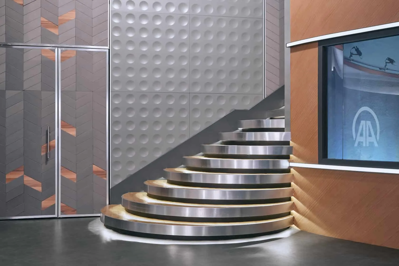 AATOLYE by BAB Architects: Multi-functional Broadcasting and Event Studio for Anadolu Agency