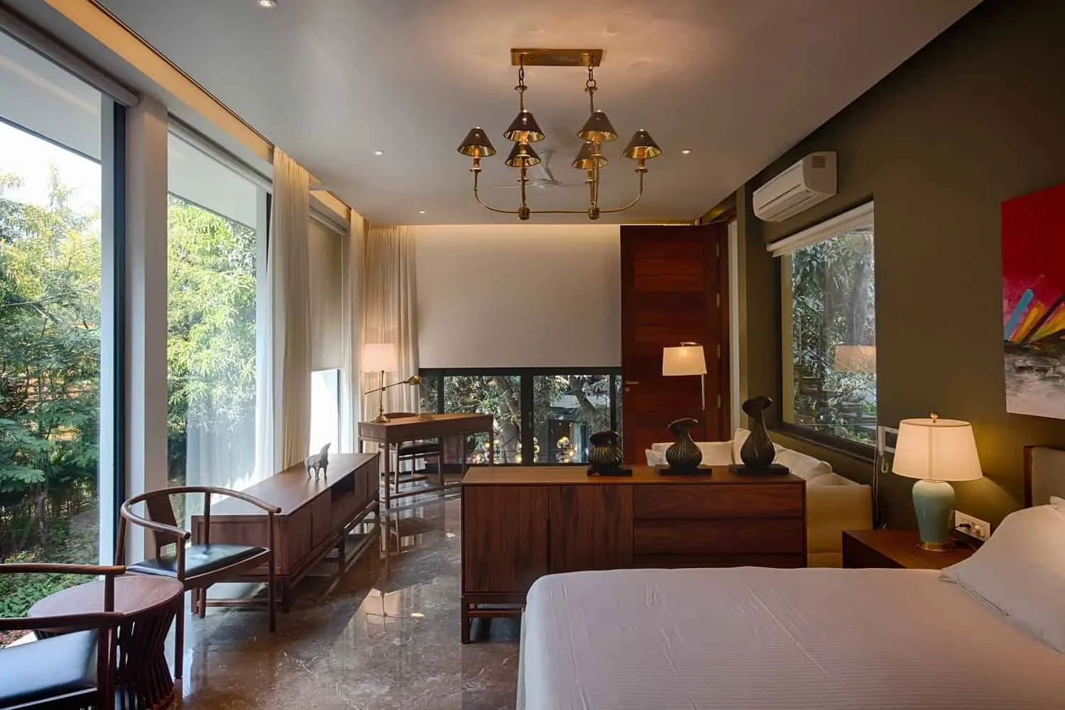 House Under a Mango Tree by Ujval Panchal and Kinni Soni in Bhopal, India House Under a Mango Tree by Ujval Panchal and Kinni Soni in Bhopal, India