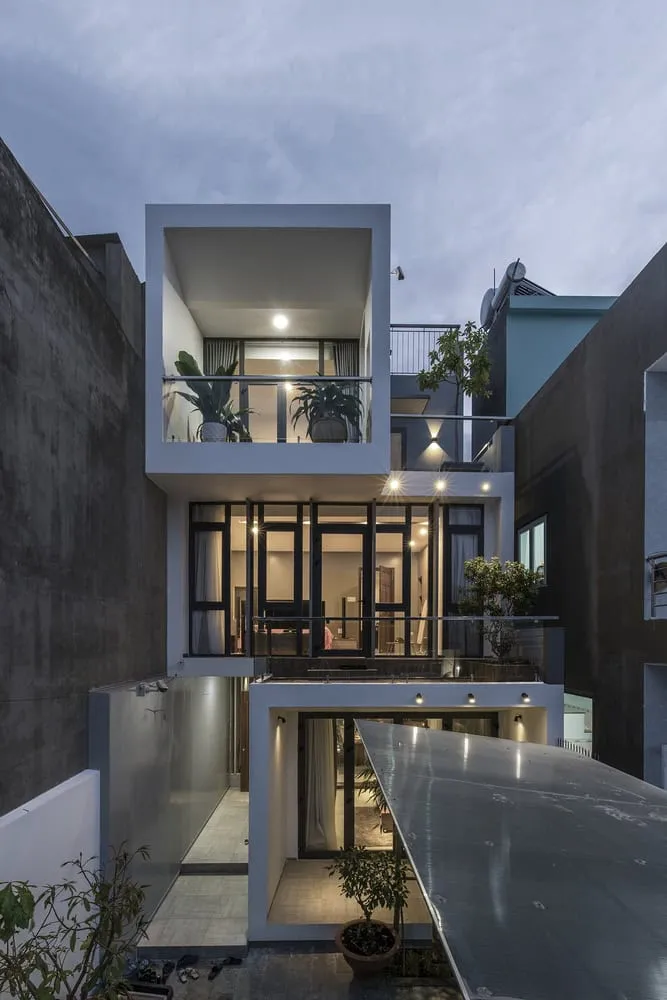 Dom DD projektowany przez Hoanga Vu Architect + SALA Landscape i Architecture w Wietnamie Dom DD projektowany przez Hoanga Vu Architect + SALA Landscape i Architecture w Wietnamie