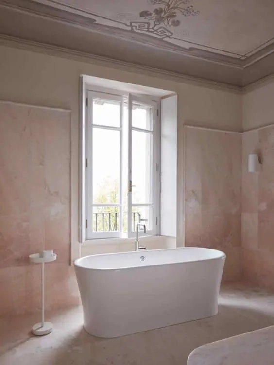 Unique Pink Bathroom Designs