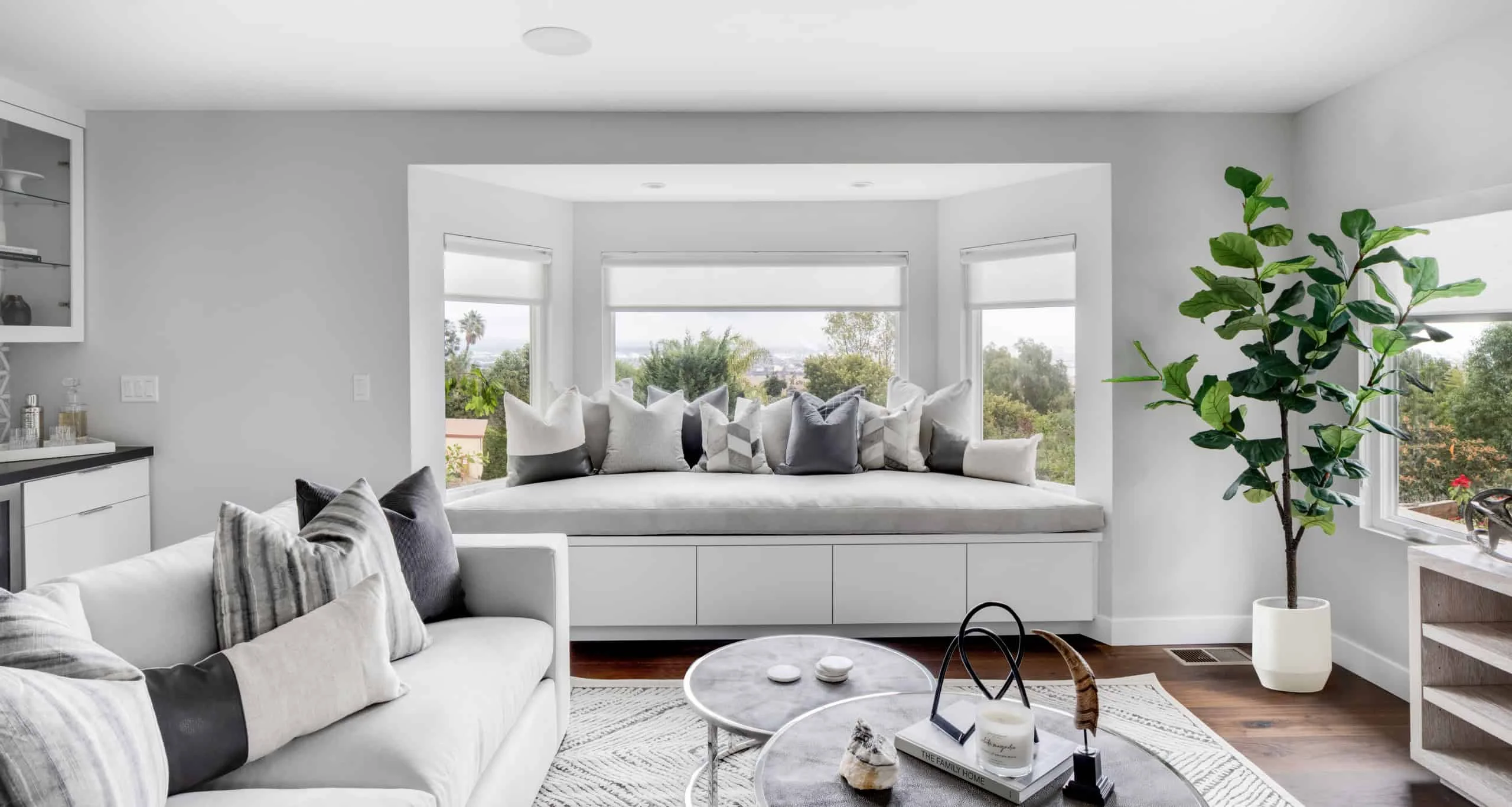 15. Renovación de rancho moderno en Palos Verdes