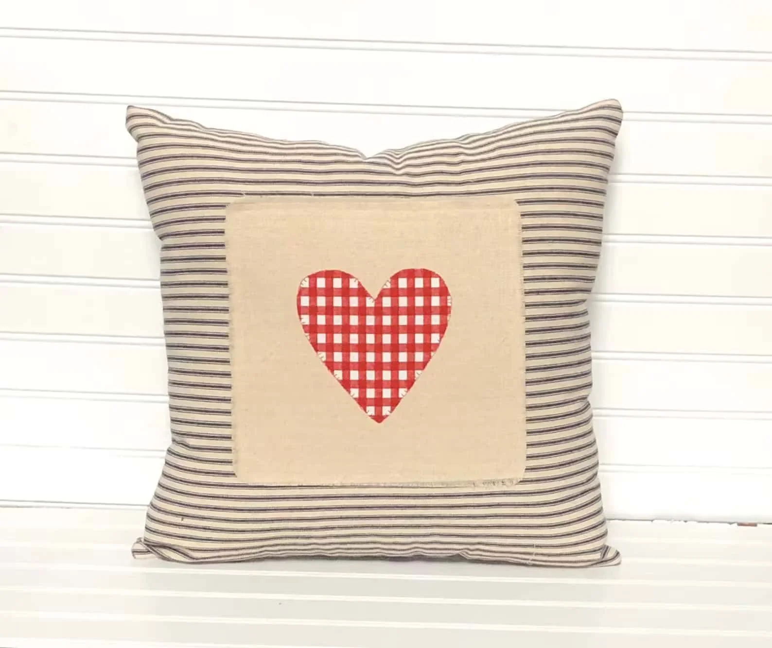 14. Valentine's Day Heart Pillow