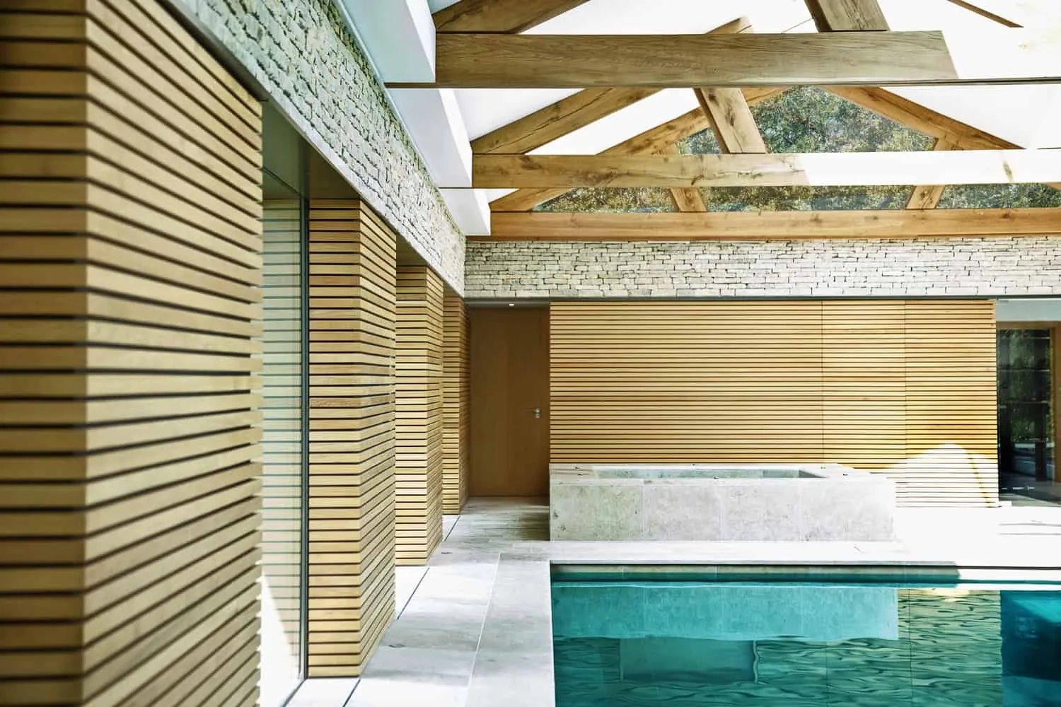 Swimming Pool House by Re-Format in Haslemere, UK