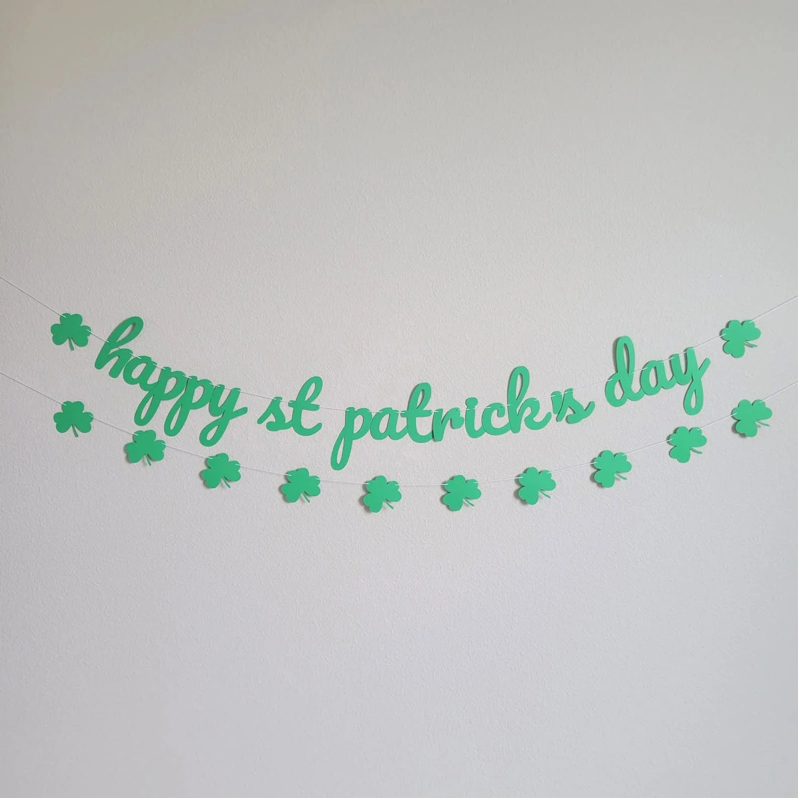 3. Banner con mensaje para el Día de San Patricio