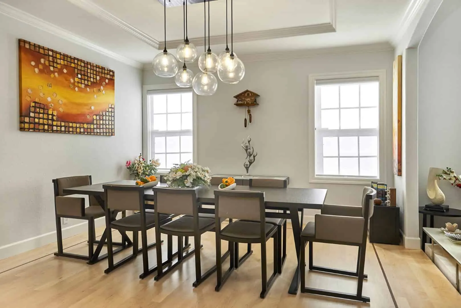 4. Transitional Dining Room