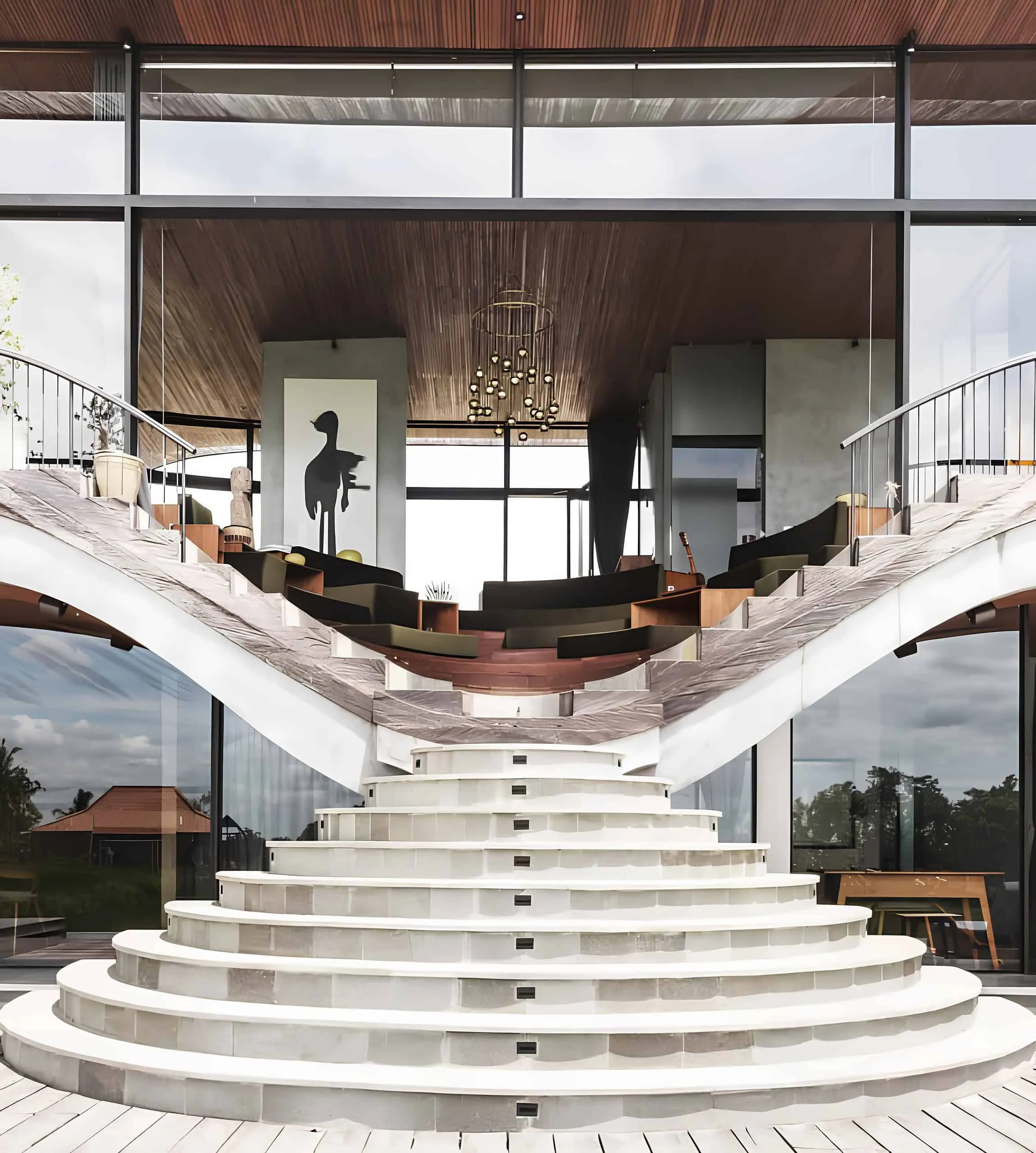 艾利克斯·多尼耶的O宅：灵感源自声波的温馨居所