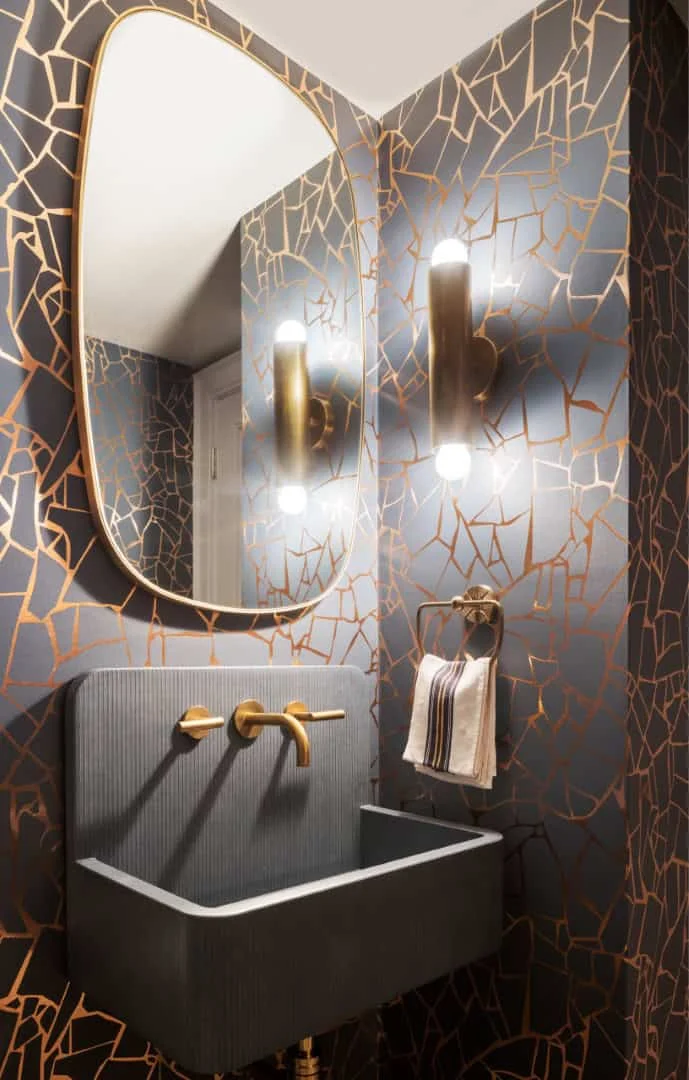 14. Transitional Powder Room