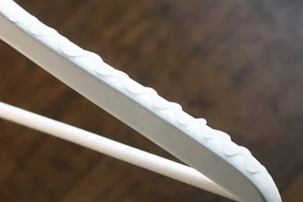 4. Non-Slip Hangers with Hot Glue