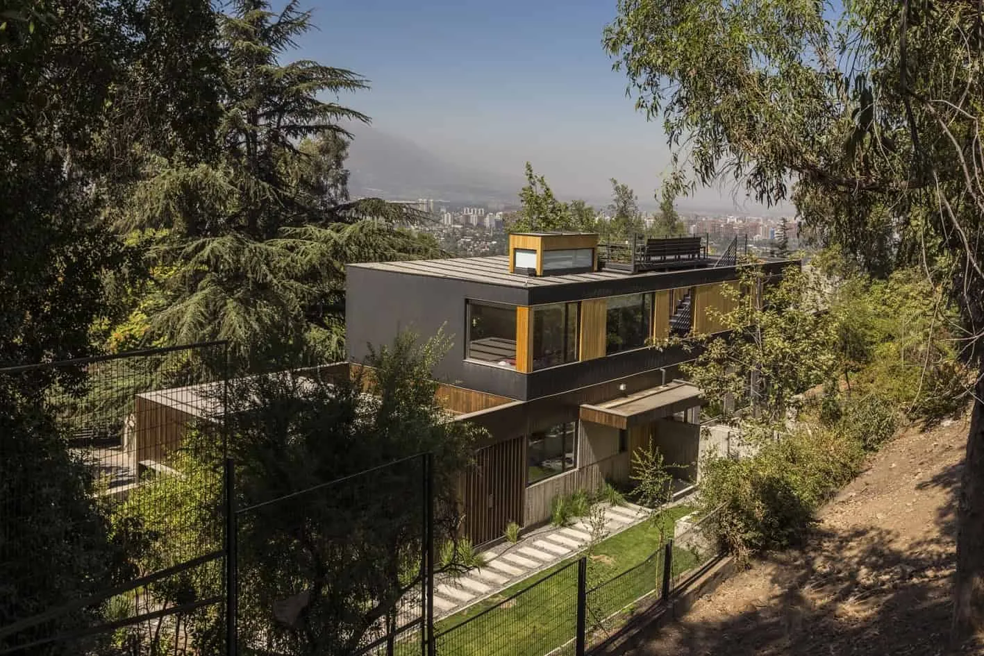 智利圣地亚哥洛库罗尼克拉斯洛伊住宅