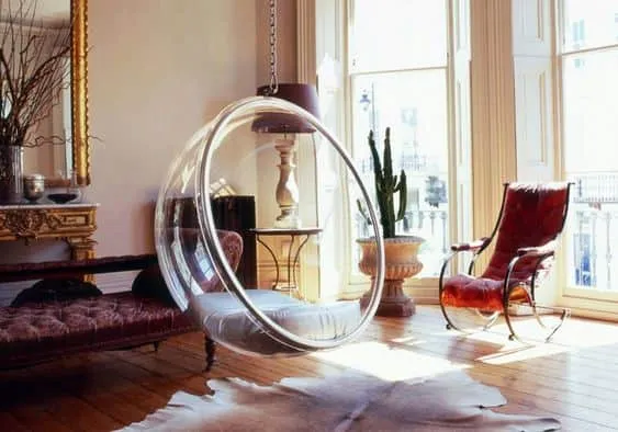 现代家居灵感：泡泡椅装饰