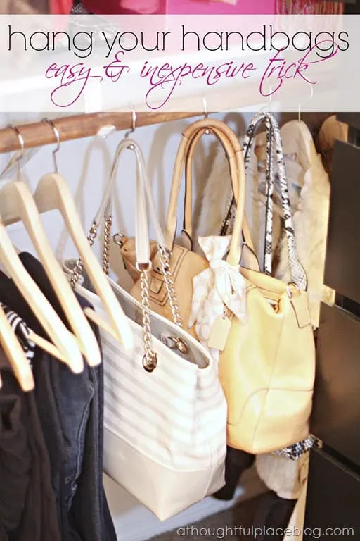 13. Handbag Hanger