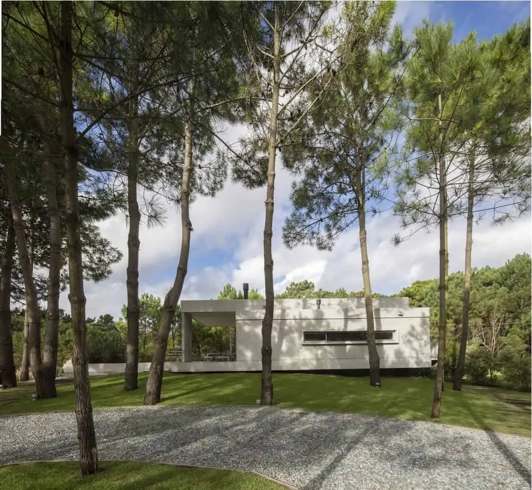 Estudio Frolik设计的十棵松树之家，阿根廷皮纳马尔