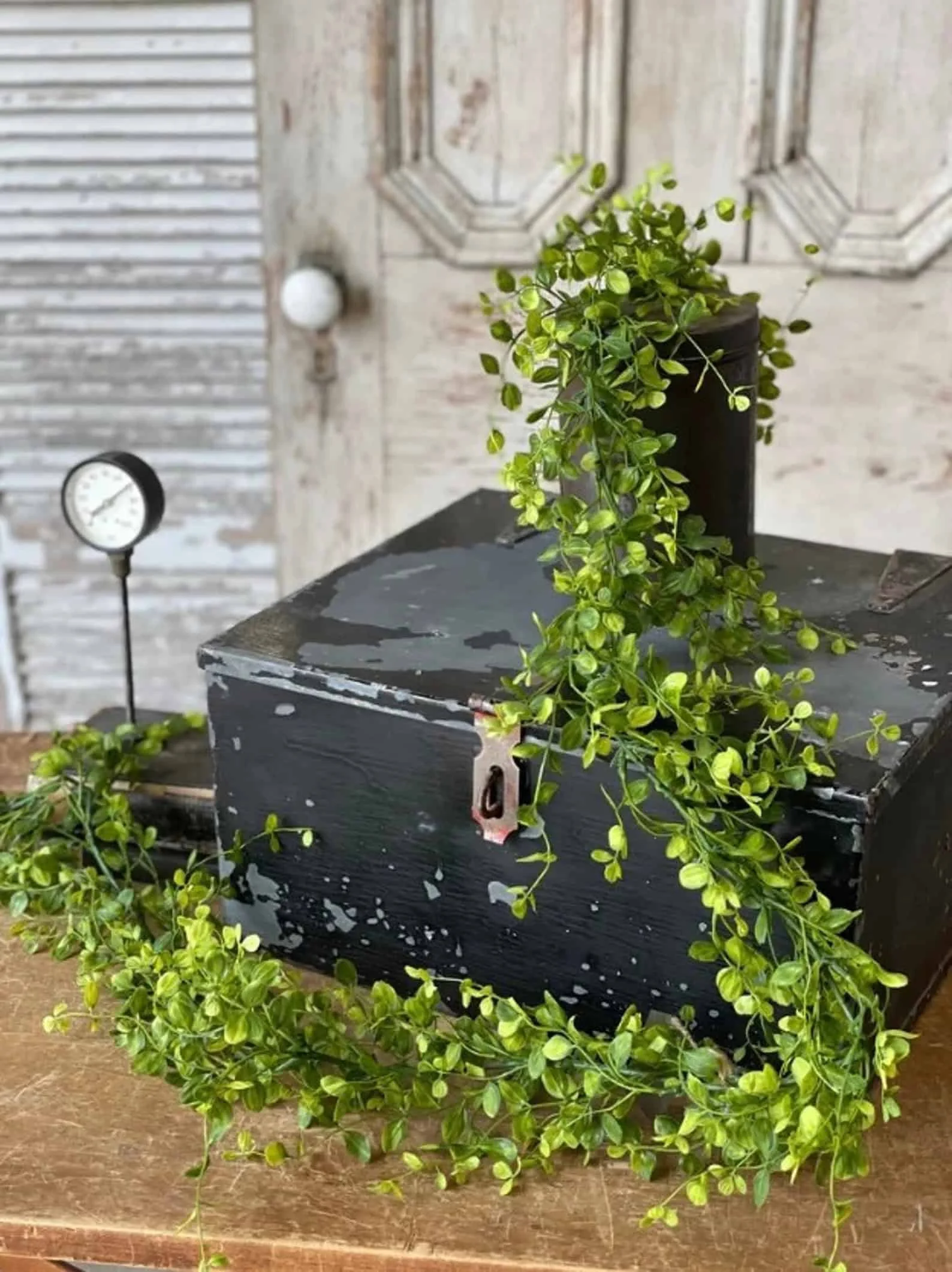 4. Guirlandas primaverales para repisa de chimenea