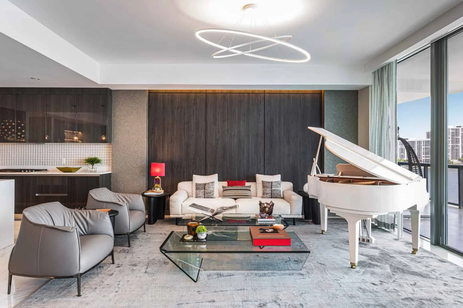 12. 现代客厅，迈阿密