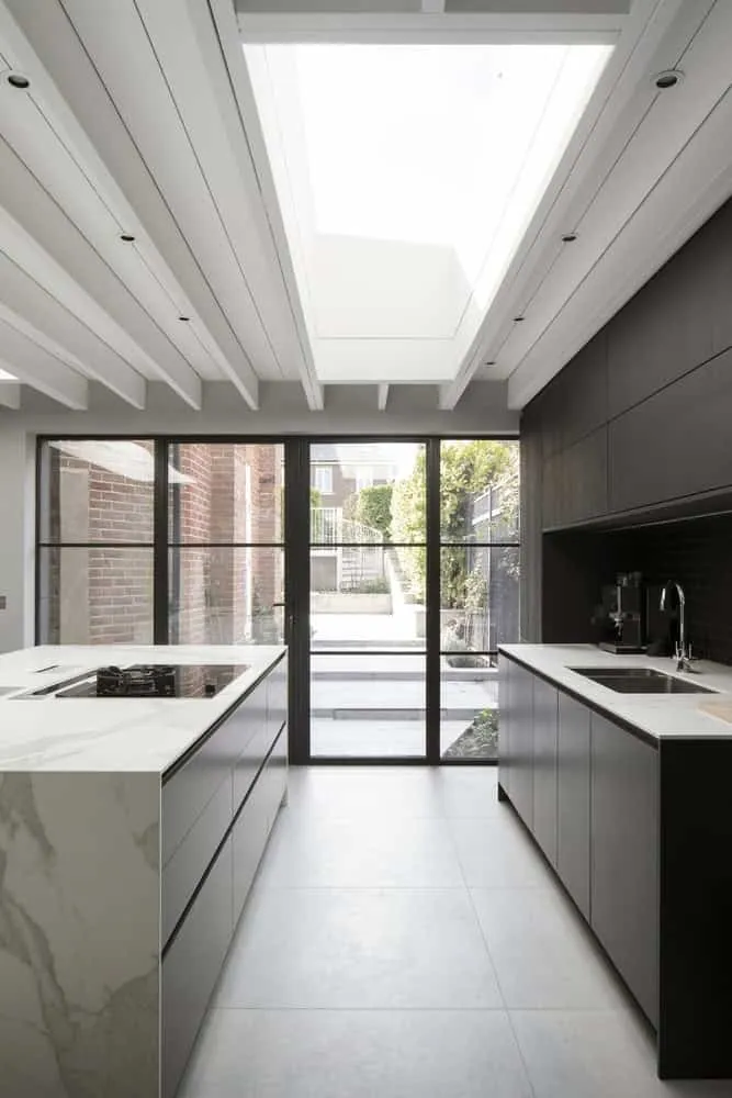 Triptych House by Paul Cashin Architects in Hampshire, UK