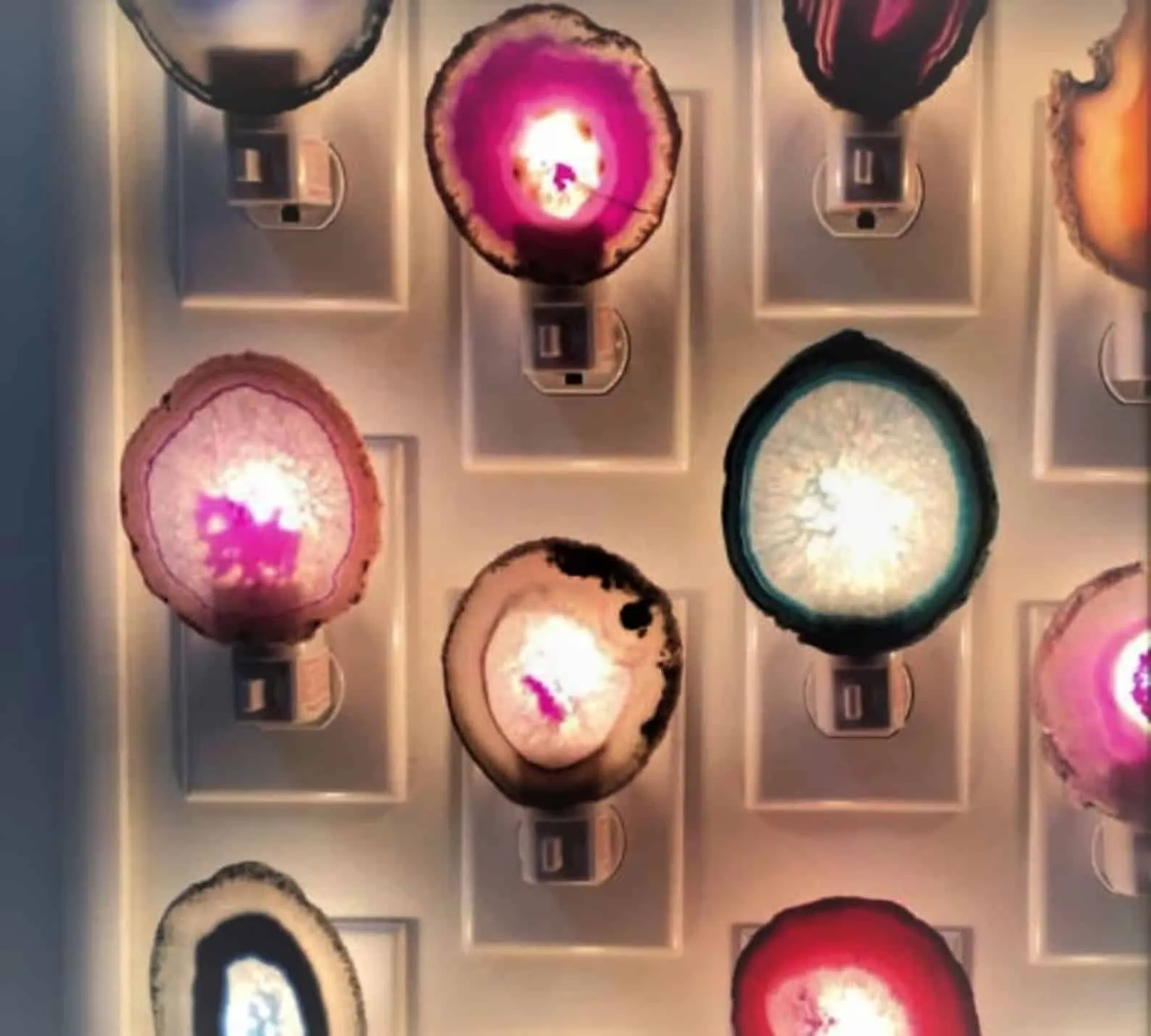 9. Creative Agate Nightlight