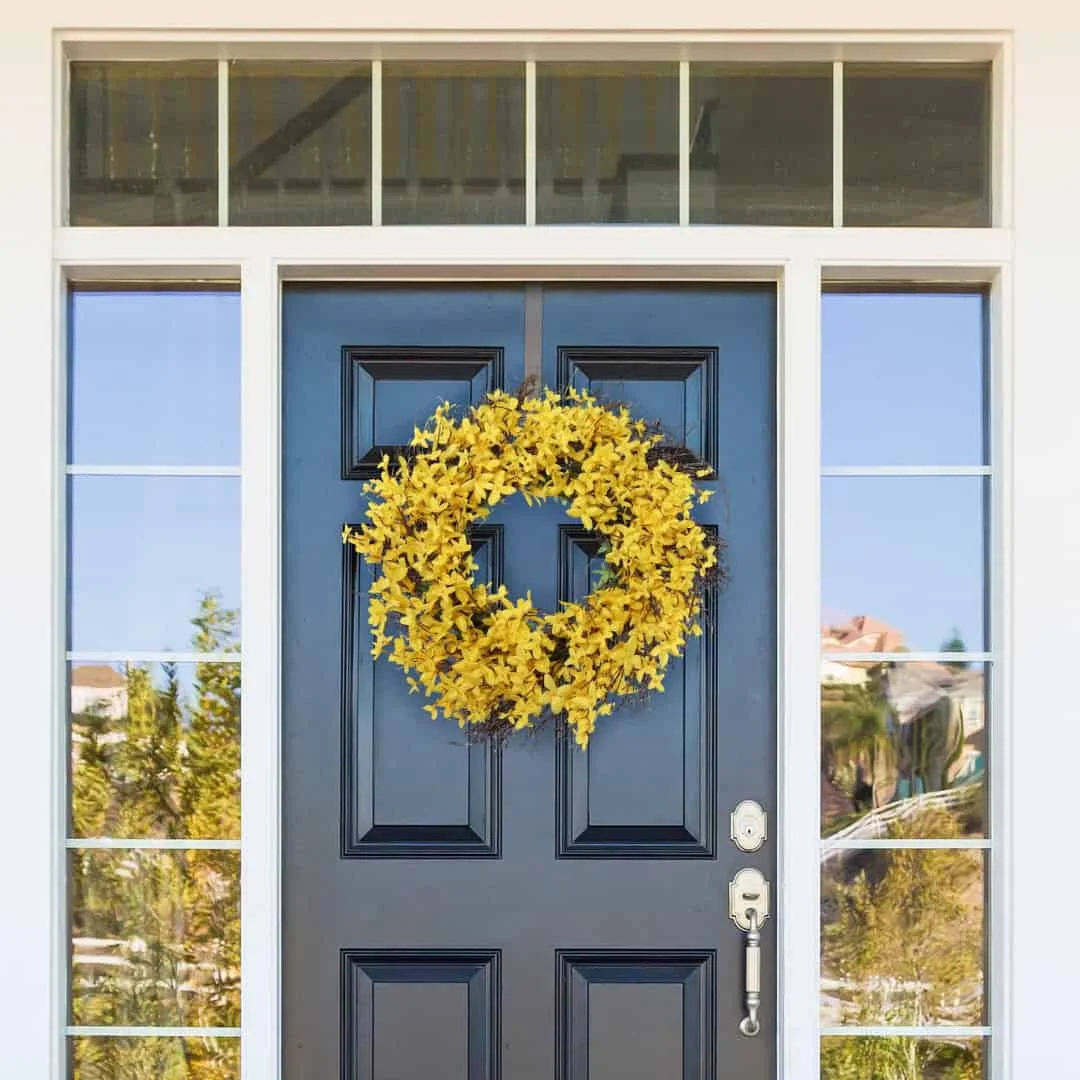 2. Schmuckkorb aus Forsythie