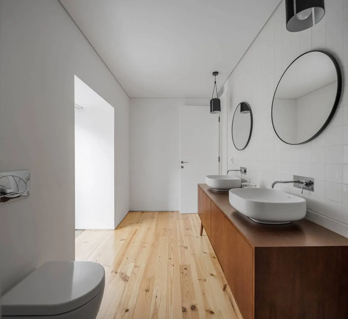 Casa Caldeira según el proyecto de Filippe Pina en Vila Nova de Foz Côa, Portugal