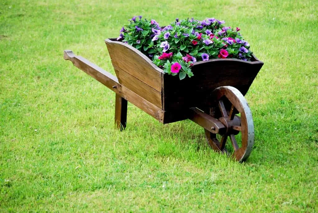 9. Cart Planter
