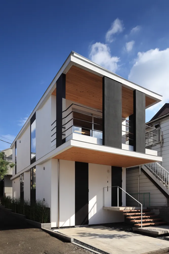 伊藤淳一建筑事务所设计的格罗夫住宅，日本秋田市