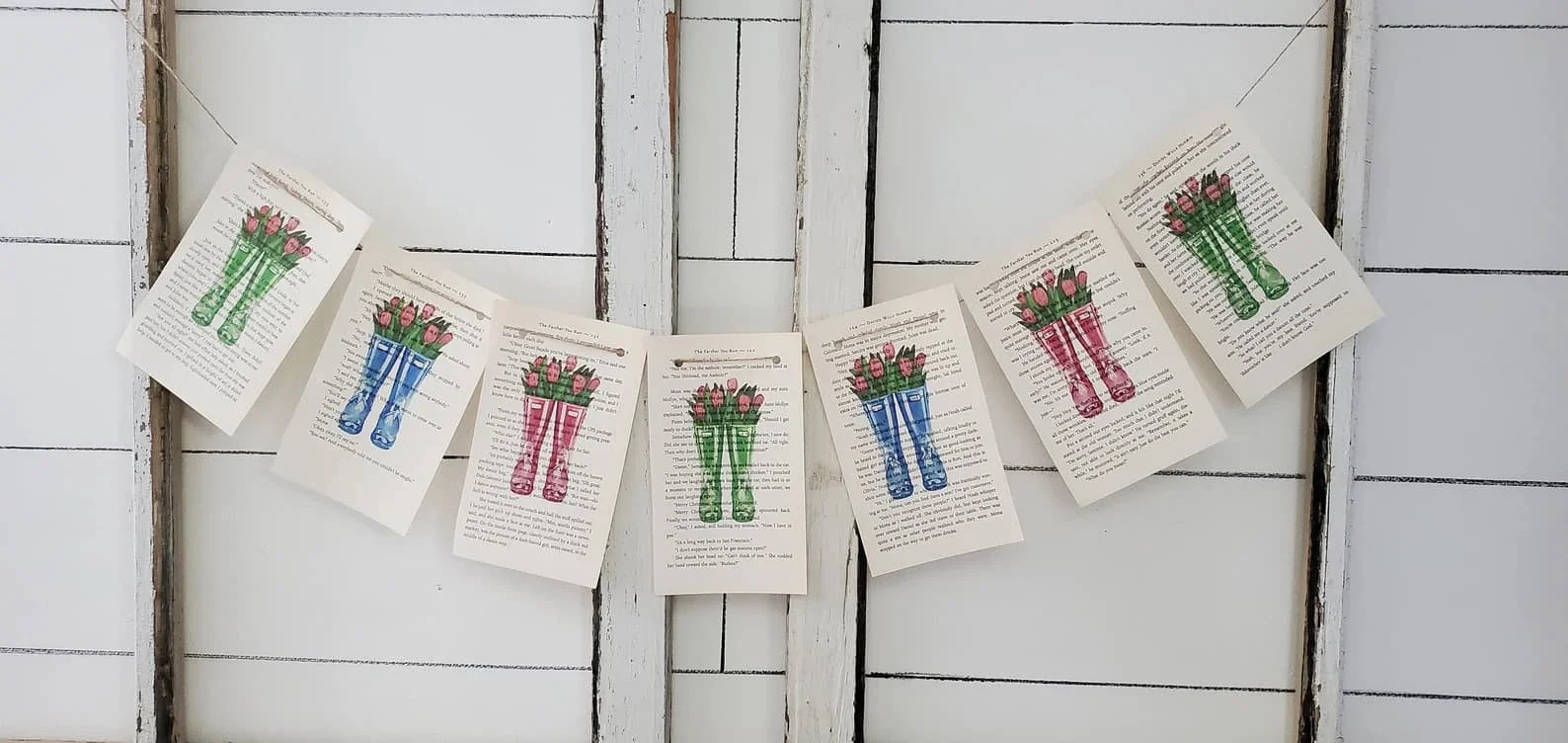 9. 横幅“春季靴子”