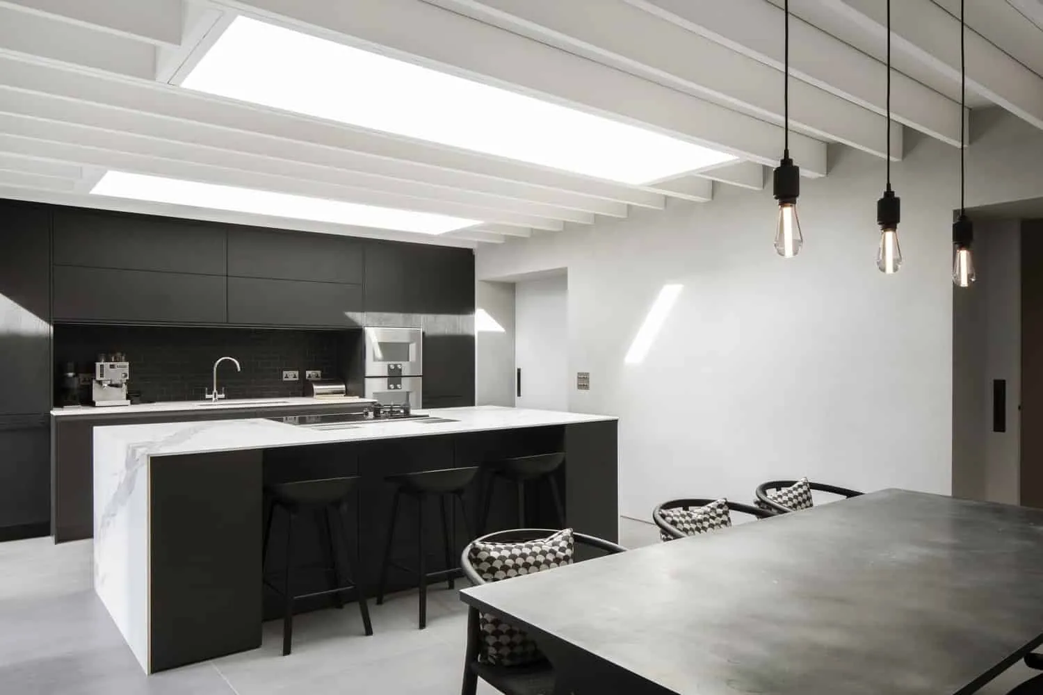 Triptych House by Paul Cashin Architects in Hampshire, UK