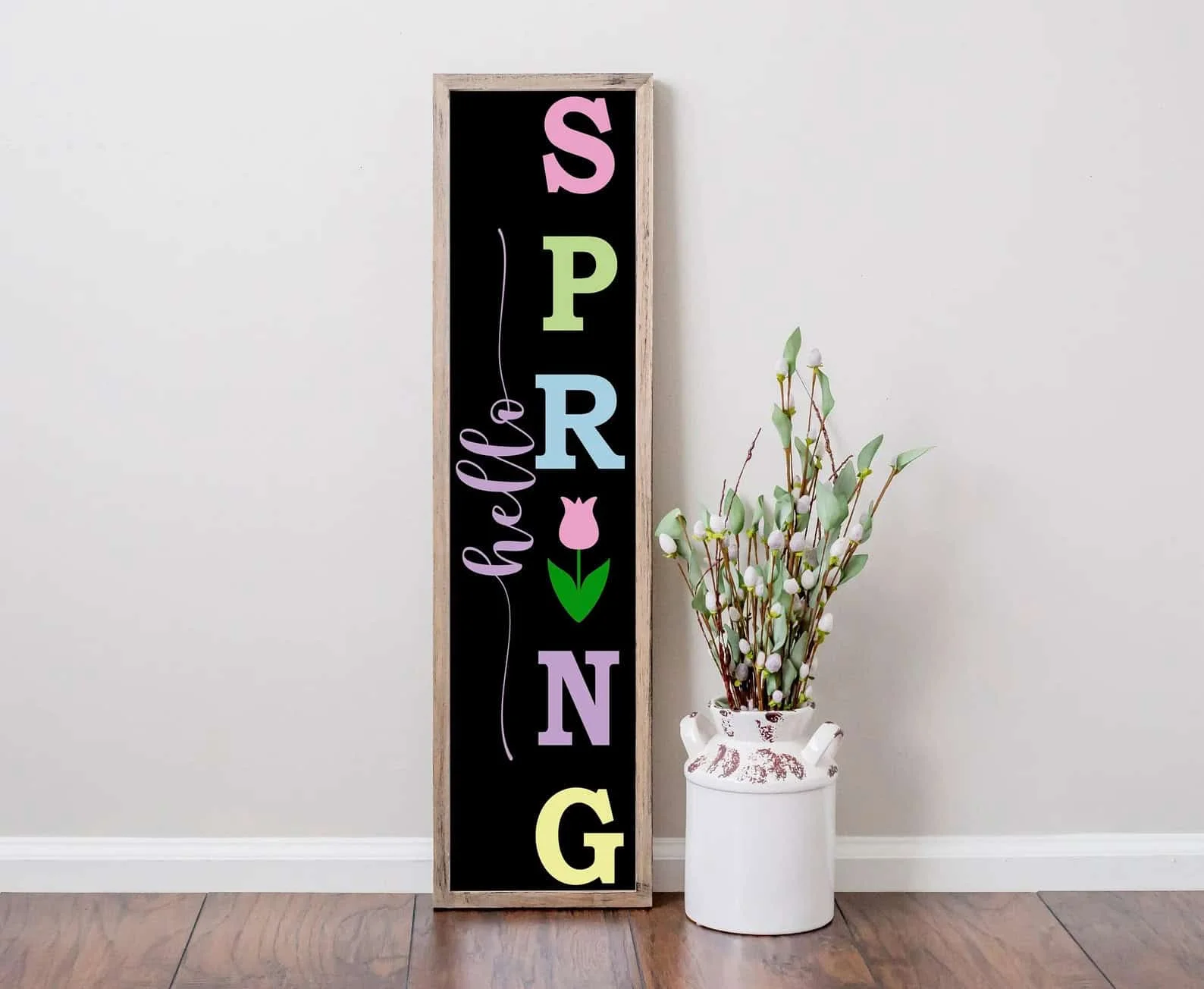 8. Zeichen Hallo Frühling