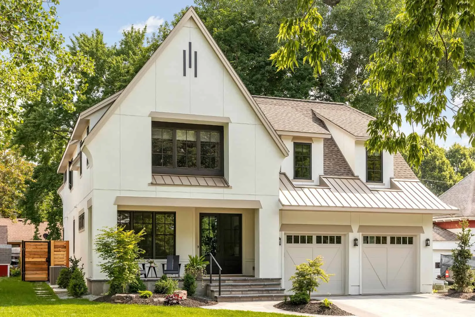 室内风格：20个过渡式房屋立面设计的独特想法