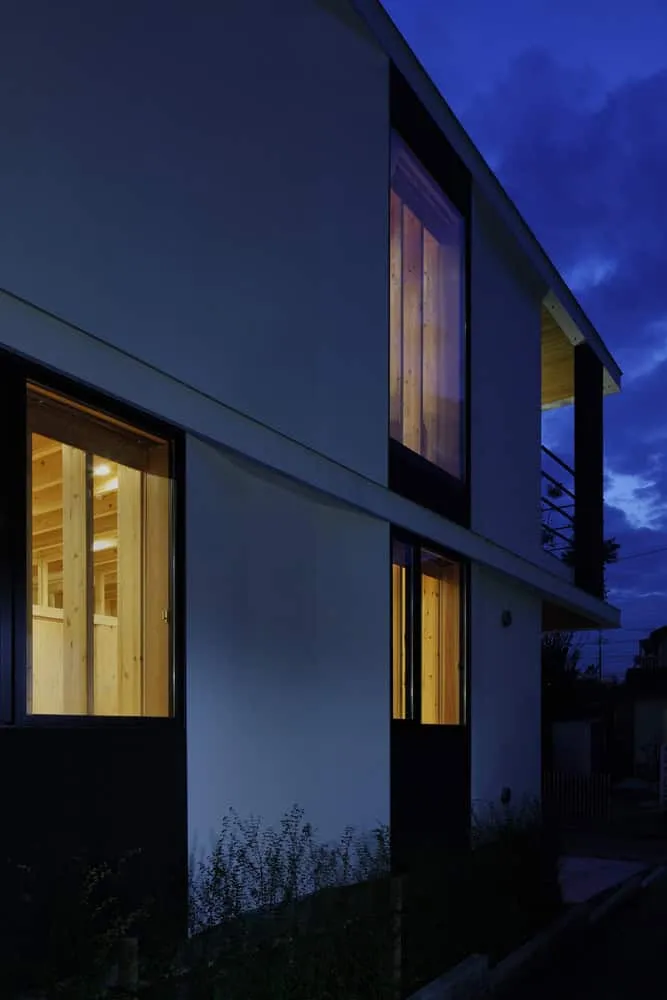 伊藤淳一建筑事务所设计的格罗夫住宅，日本秋田市