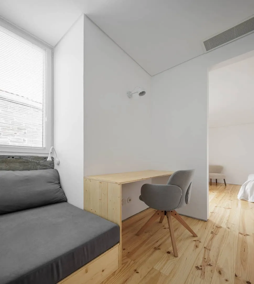 Casa Caldeira según el proyecto de Filippe Pina en Vila Nova de Foz Côa, Portugal